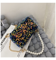 Bolsa feminina Sequins Pérola [6023]