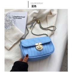 Bolsa Feminina Transversal Alça Corrente[6013] - Pinkroxo