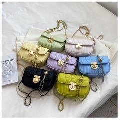 Bolsa Feminina Transversal Alça Corrente[6013]
