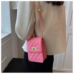 bolsa feminina celular transversal alça corrente [6001] na internet