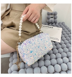 Bolsa feminina Sequins Pérola [6023] - loja online