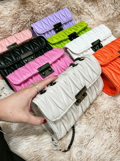 Bolsa Feminina Transversal Alça Corrente [8029] - Pinkroxo
