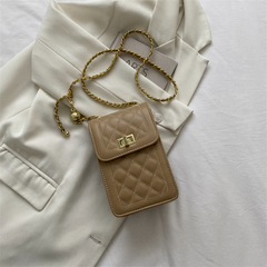 Imagem do bolsa feminina celular transversal alça corrente [6001]