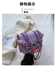 Bolsa Feminina Transversal Alça Corrente - comprar online