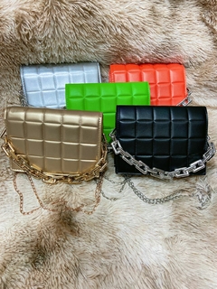 Bolsa Feminina Transversal Alça Corrente[6029] na internet