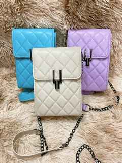 Bolsa Feminina Transversal Alça Corrente[6007] - Pinkroxo