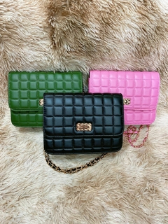 Bolsa Feminina Transversal Alça Corrente [6010] - Pinkroxo