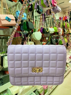 Bolsa Feminina Transversal Alça Corrente [6010] - comprar online