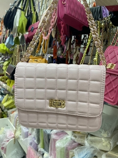 Bolsa Feminina Transversal Alça Corrente [6010] - Pinkroxo
