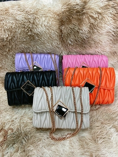 Bolsa Feminina Transversal Alça Corrente [8024]