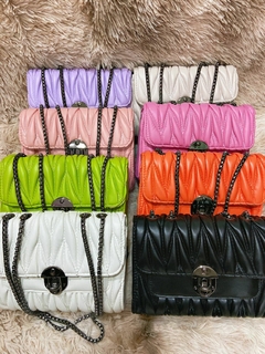 Bolsa Feminina Transversal Alça Corrente [8027]