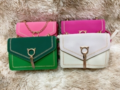 Bolsa Feminina Transversal Alça Corrente [6005] - loja online