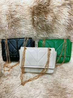 Bolsa Feminina Transversal Alça Corrente [6011] - Pinkroxo