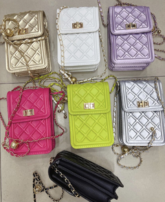 Bolsa Feminina Transversal Alça Corrente [6039] - loja online
