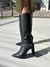 Bota Longa Salto bloco - Maria Almeida Store