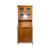 Cristaleira Madeira Lyra 0,83m 4 Portas 2 Gavetas Com Pés - comprar online