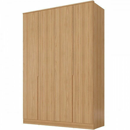 Roupeiro MDF Logan 04 Portas Olmo - 1.60m