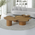 Conjunto de Mesa de Centro Orgânica Cloud - ArtMóveis Rio