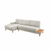 Sofá de Canto Chaise 2.90m Mod. 825 Com Bandeja de Madeira na internet