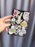 Planchita de stickers herbales