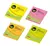 Notas Adhesivas Pizzini 75x75mm Flúo (80 Hjs)