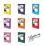 Cuaderno a Lunares Abc 19 x 23,5 cm Rivadavia Forrado 50 Hojas
