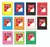 Cuaderno Laprida Tapa Dura Lunares X 50 Hojas Rayadas 16x21cm