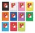 Cuaderno Laprida Ab3 Abc Lunares Tapa Dura X 50 Hojas Rayadas