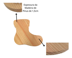 Kit Tábuas De Corte Natal P/ Mesa Posta Rena Alce Promoção - comprar online
