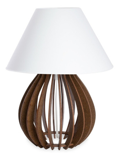 Abajur Luminária De Mesa Moderno Promoção C/ Cúpula E Fio - loja online