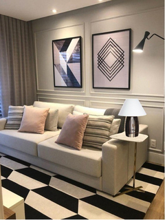 Abajur Moderno Oval Luminária De Mesa Marrom - comprar online