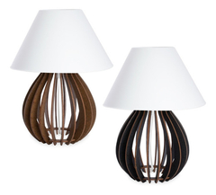 Abajur Luminária De Mesa Moderno Promoção C/ Cúpula E Fio na internet