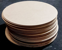 Sousplat Suporte De Prato Kit C/ 8 Promoção Em Mdf Cru - Bela Art Mdf