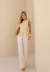 Blusa Peplum Manteiga