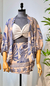 Conjunto Kimono + short saia estampas variadas - Manuella Dumas