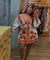 Imagem do Vestido Yanna curto manga longa estampa floresça