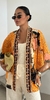 Kimono feminino estampa jardim precioso viscose - comprar online
