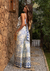 Conjunto Liana blusa ponta laço e calça pantalona - loja online