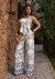 Conjunto Liana blusa ponta laço e calça pantalona - Manuella Dumas