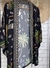 Kimono coleção beleza tropicana preto
