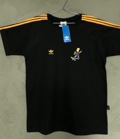 Camiseta de algodão Adidas