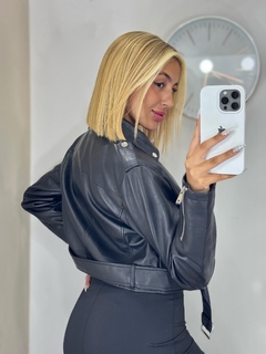 Chaqueta cinto - comprar online