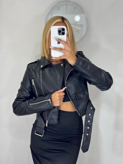 Chaqueta cinto