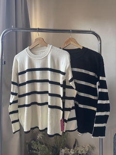 Sweter reme rayas - comprar online