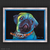 Pintura óleo de un perro Pug por la artista mexicana Marisa Picazo en WALLPIX - Arte y Diseño