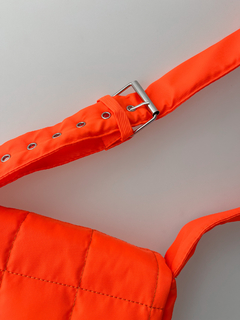 Bolsa Puffer Laranja na internet