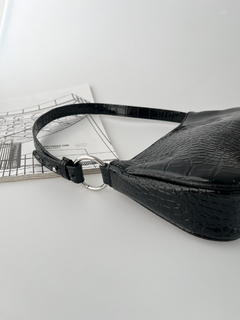 Bolsa Baguete Argola Preta - loja online