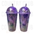 VASO BURBUJA ACRILICO con Glitter - comprar online