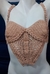 Top de crochê estilo corset - ANA FOLI STORE