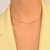 Choker Canutilho Liso com Banho de Ouro 18k - comprar online